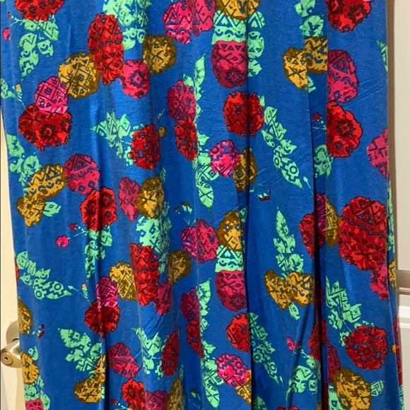 Lula Roe Ana maxi dress. L - Picture 3 of 4